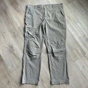 Columbia‎ Pant Men 38x30 Gray Omni Shield Advanced Repellency Hiking